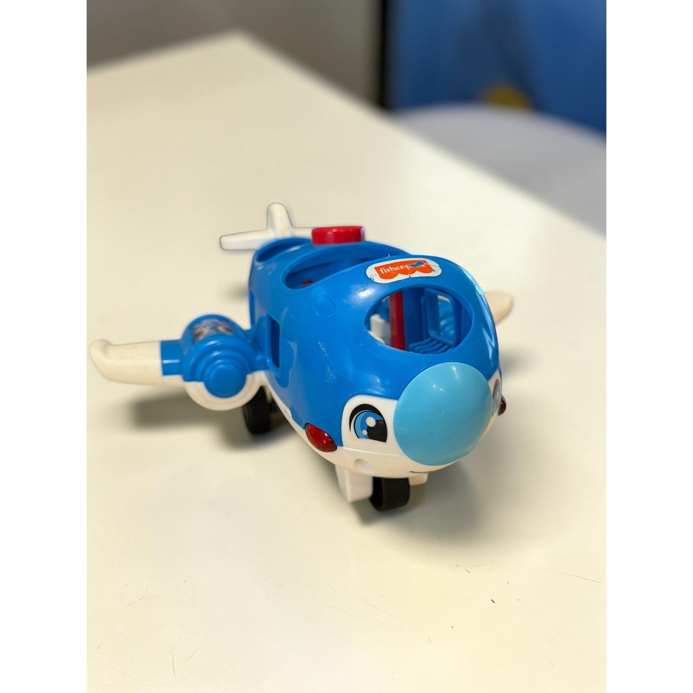 Fisher-Price Little People Lil' Movers Airplane  Mattel sound and lights work!